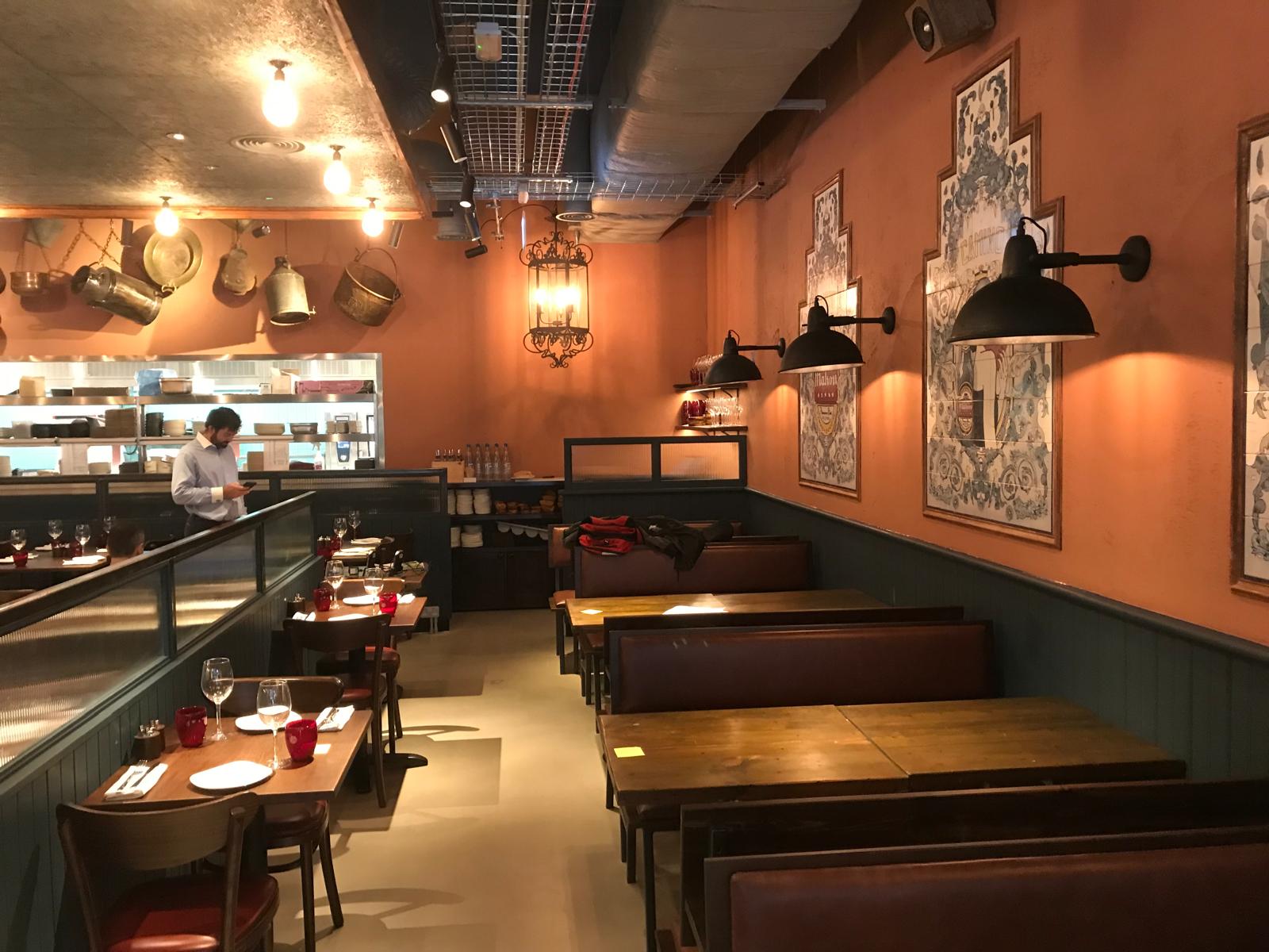 Restaurant in Liverpool Street
